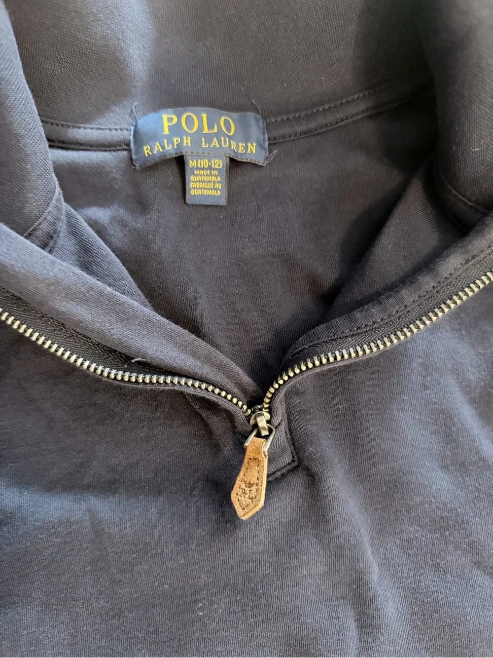 Polo by Ralph Lauren Navy Half-Zip Sweater